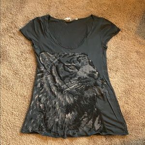 MARTIN + OSA Scoopneck Tee. Size XS